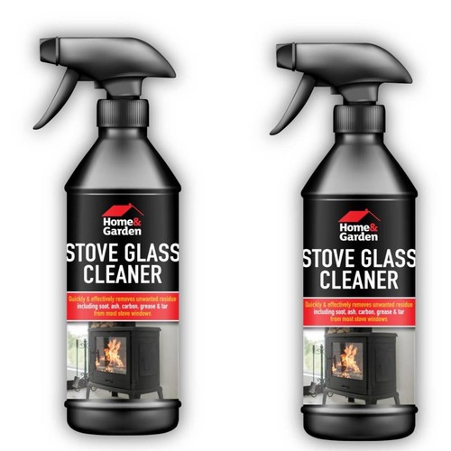 500ml stove glass cleaner - 2x,
