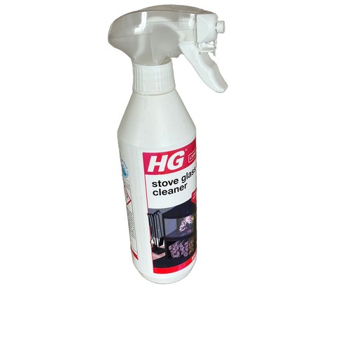 Stove glass cleaner spray - stove,