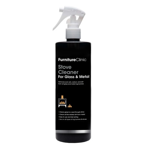 Stove glass metal cleaner - stove, &