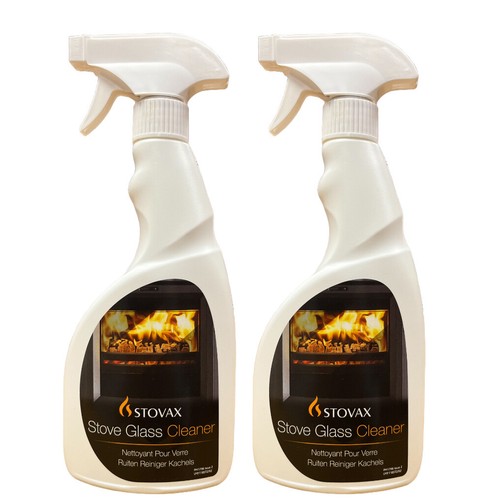 Stove glass cleaner spray - stove,