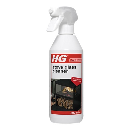 Stove glass cleaner spray - stove,