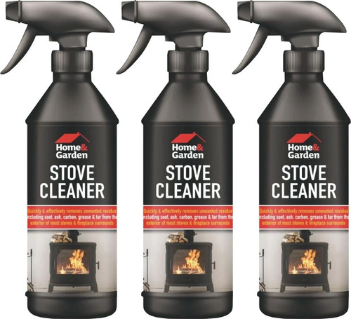 Stove glass cleaner spray - x,