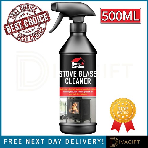 Stove glass cleaner spray - stove,