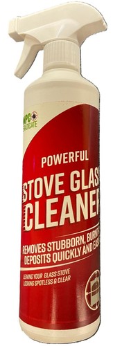 Powerful fire stove - powerful, glass
