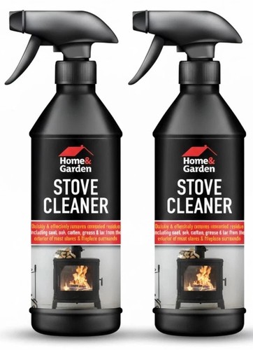 500ml stove glass cleaner - 2x,
