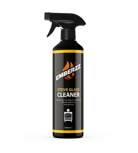 Emberzz stove glass cleaner - glass,